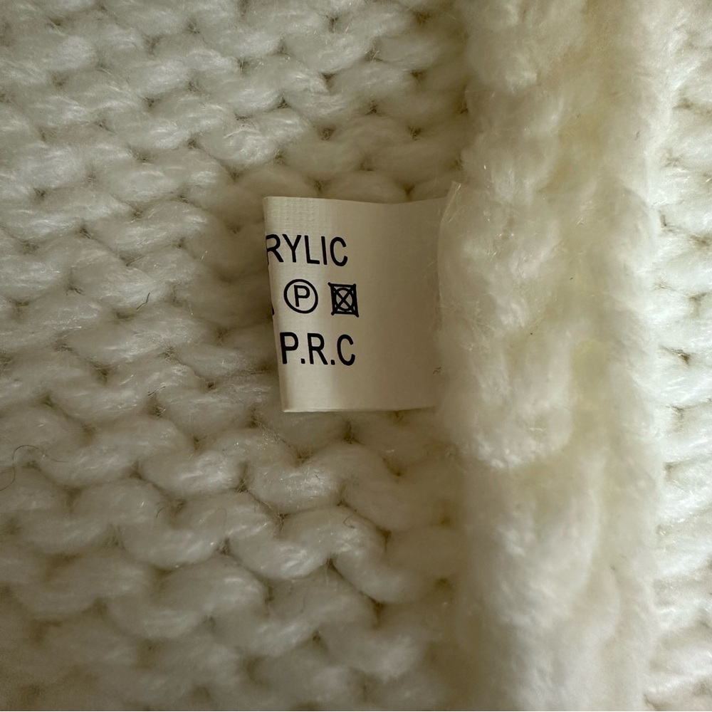 Cute Panda Pom Poms Knit Beanie OS Unisex - Picture 7 of 7